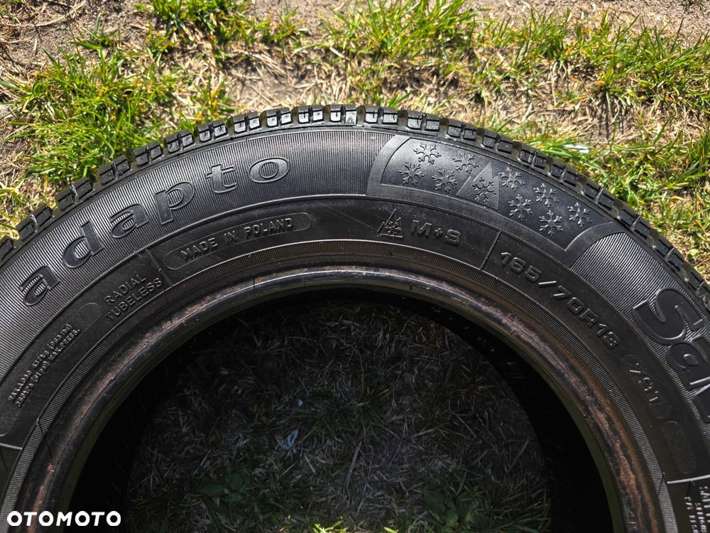 Opony wielosezonowe SAVA ADAPTO 165/70/13 ok. 6 mm 2023 r - 5