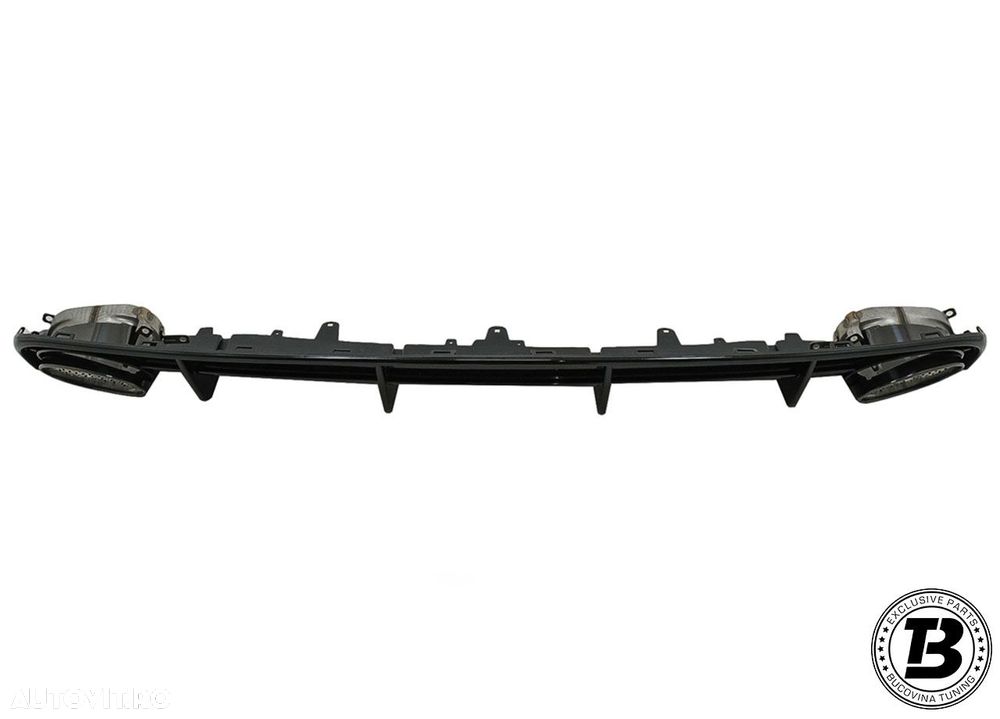 Difuzor Bara Spate compatibil cu Audi A6 C7 4G RS4 Design - 2