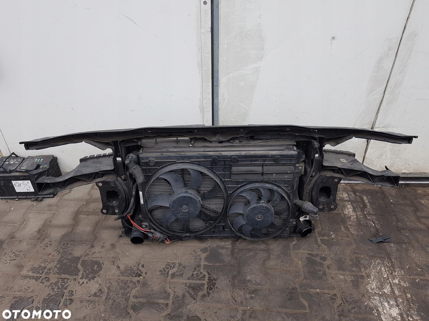 VW GOLF 6 VI PLUS 09-13r 2.0 TDI PAS PRZEDNI CHŁODNICE WENTYLATORY - 7