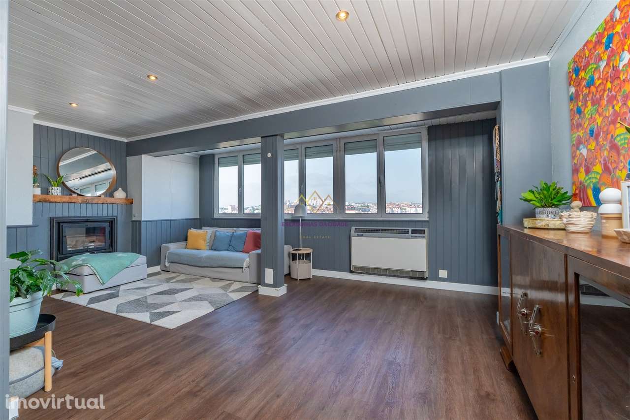 Penthouse única em Benfica - vistas 360º - Grande imagem: 3/35