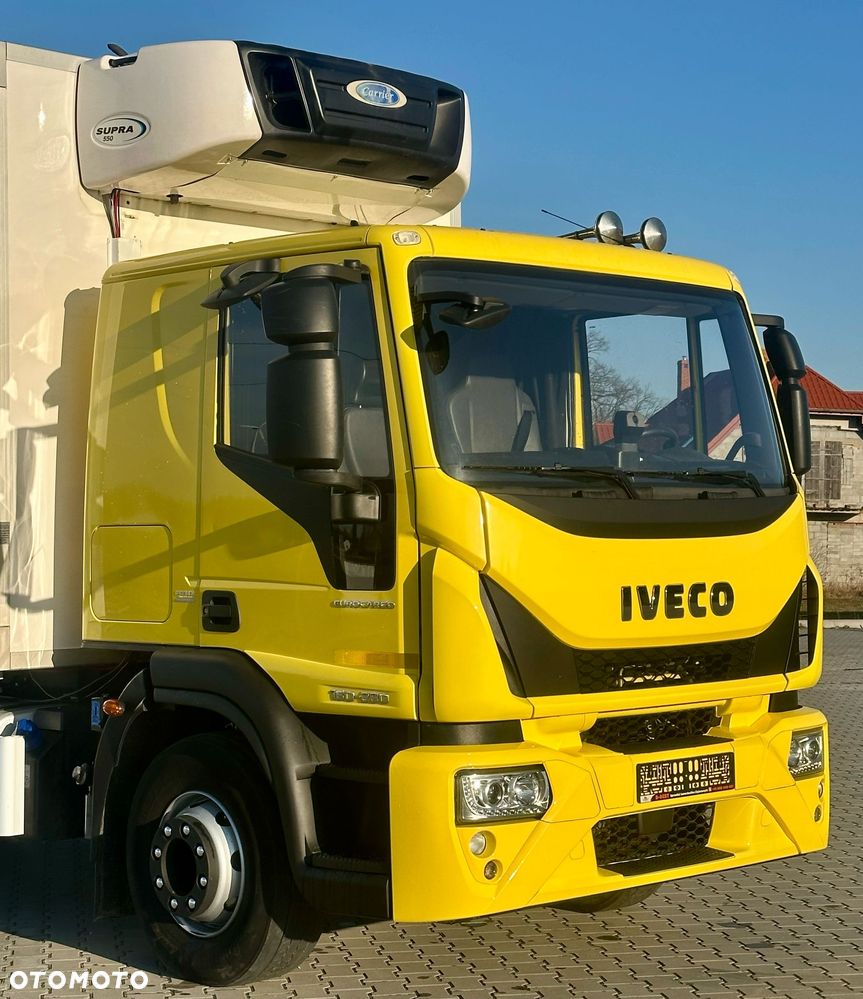 Iveco EUROCARGO 160-280 / CHŁODNIA / 6.1 M DŁUGOŚCI / 15 EUROPALET / AUTOMAT / SYPIALKA / NISKI PRZEBIEG / 16 TON DMC / CARRIER SPALINOWO - ELEKTRYCZNY / 2018 ROK - 8