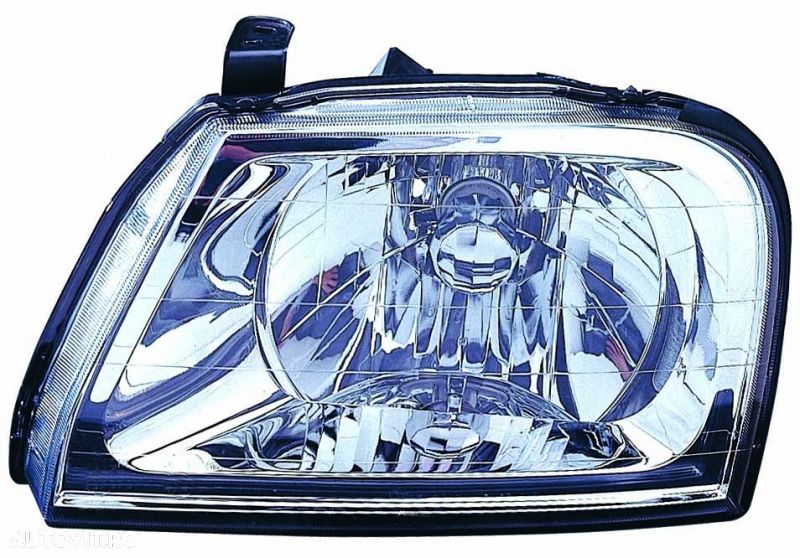 Far Mitsubishi L200 II 04.1998-10.2005 DEPO stanga/dreapta, tip bec H4 fara motoras, reglare electrica - 1