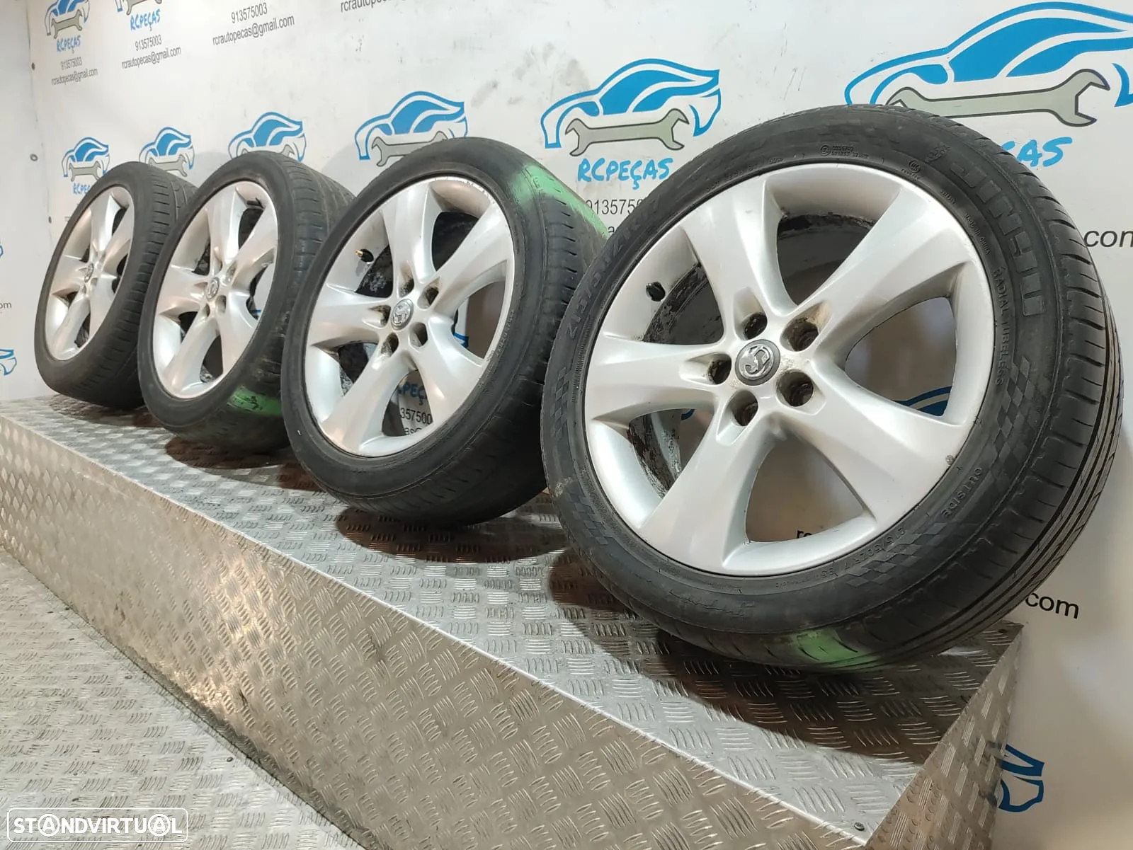 - Jantes 17 Originais Opel Astra J 7J ET42 5x105 - 3