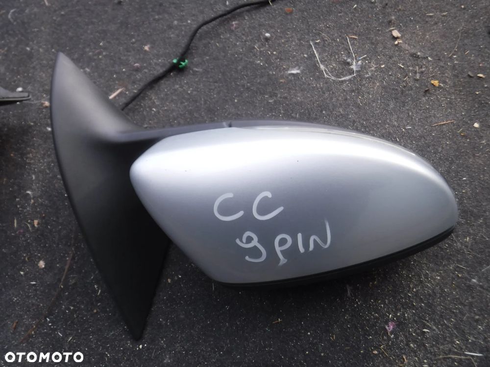 Vw CC 12-16 passat cc lift lusterko LA7W prawe 7 pin  lewe 9 pin - 4
