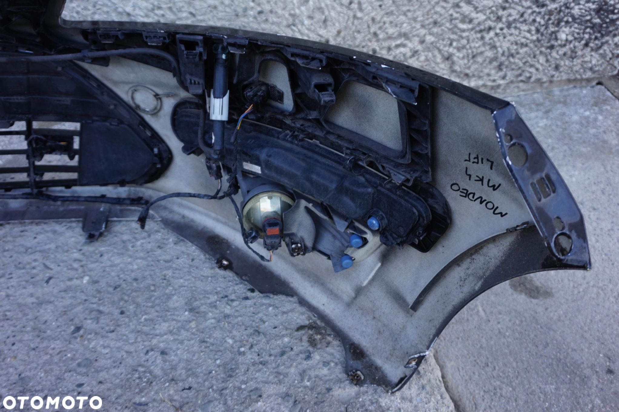 ZDERZAK PRZEDNI FORD MONDEO MK4 LIFT 10/14r LED SPRYSKI - 8