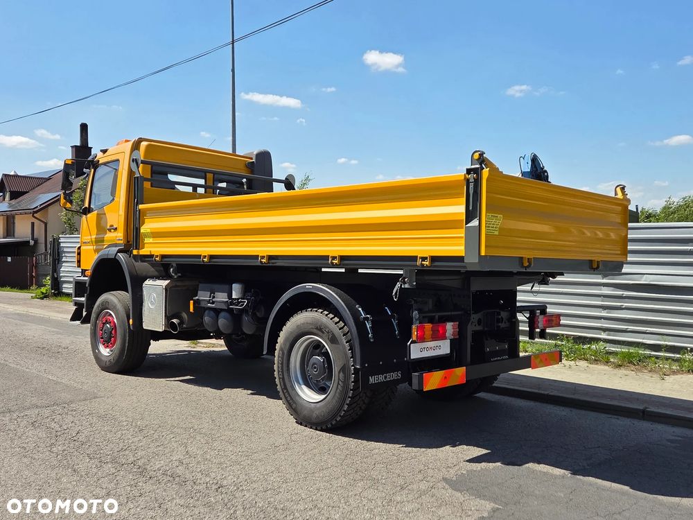 Mercedes-Benz AXOR 1824 // 4x4 4WD AWD // BLOKADY TERENOWE ZWOLNICE // NOWY KIPER WYWROTKA 3str // NISKI PRZEBIEG // MOŻLIWY HDS // OPONY 100% // JAK NOWY - 19