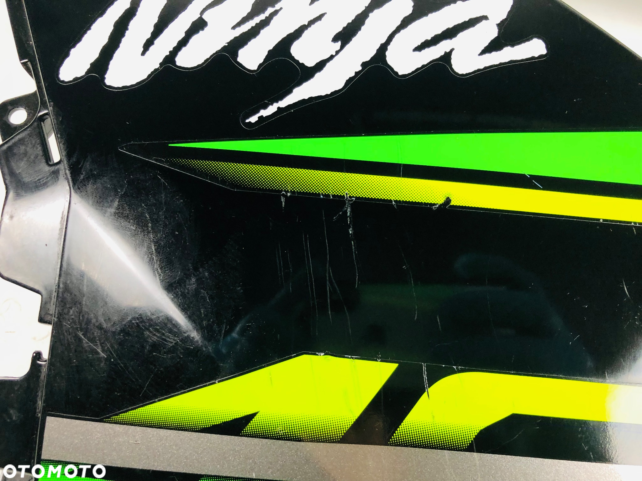 Kawasaki Ninja 400 2018 owiewka pług bok lewy ABS - 8