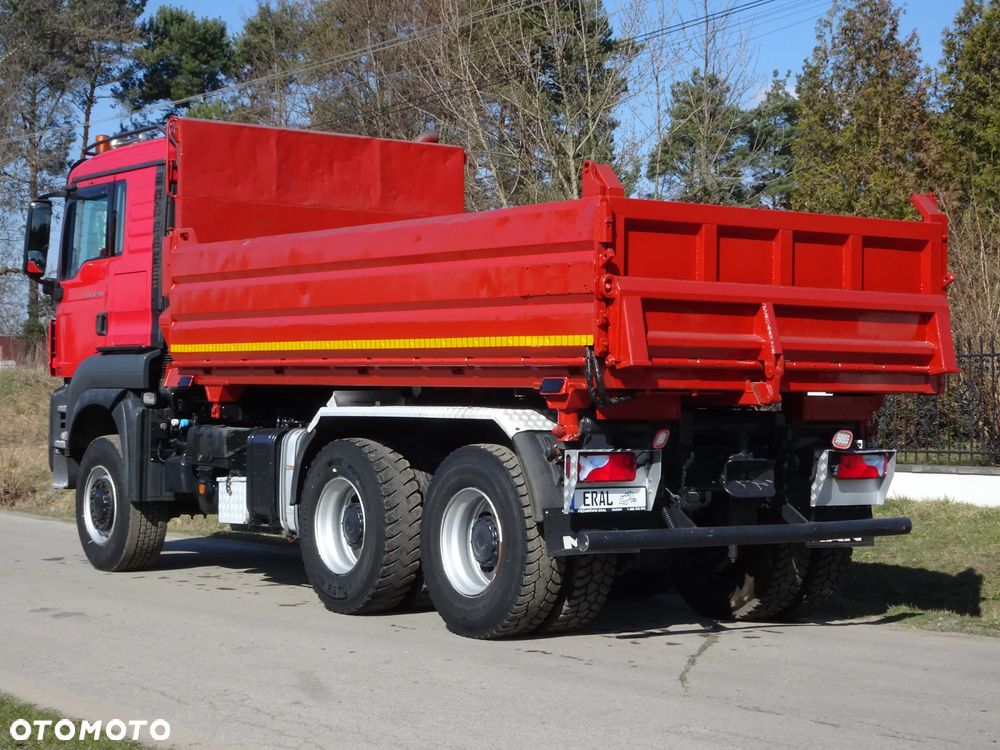 MAN TGS 26.480 6X6  Kipper 3-stronny Hydroburta stan idealny - 4