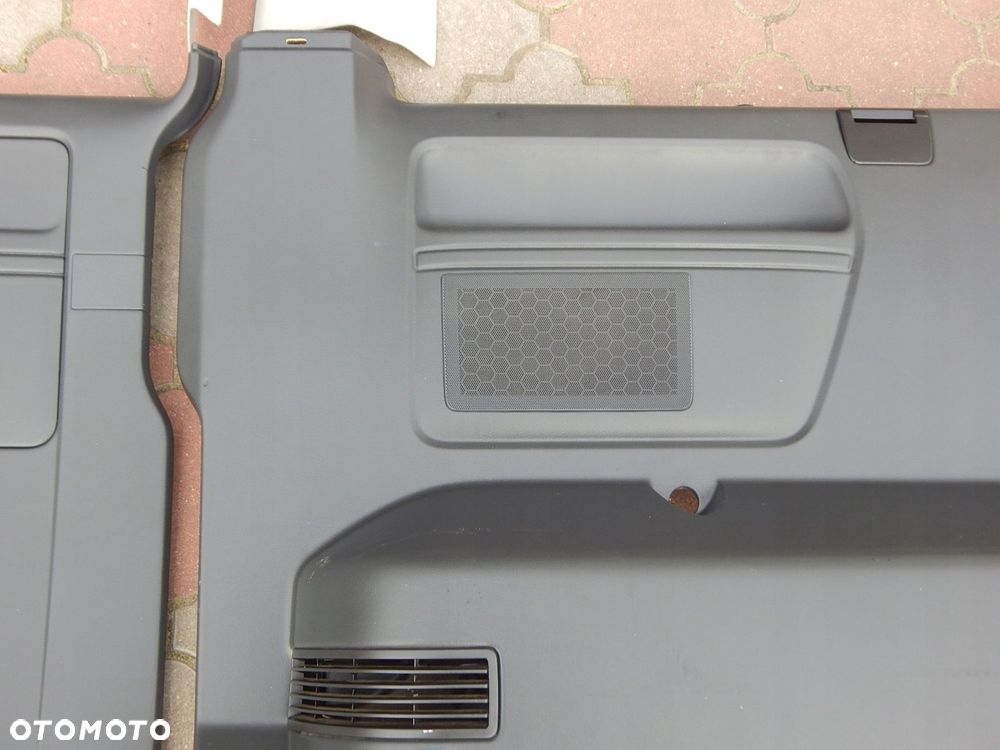 vw t5 lift t6 caravelle środek wnętrze tapicerka podsufitka 2-drzwi komplet - 6