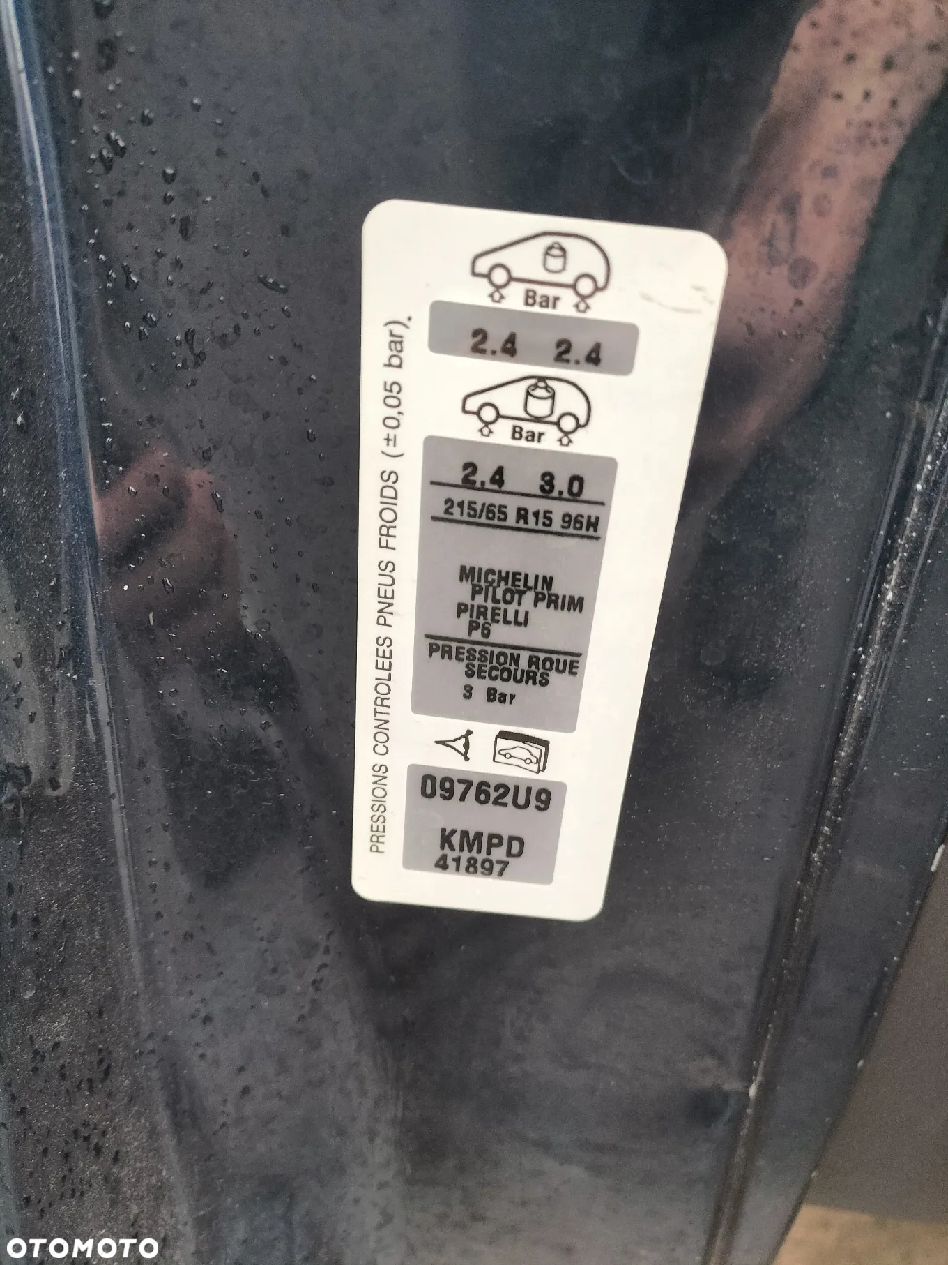DRZWI PRAWE LEWE BOCZNE PRZESUWNE LANCIA PHEDRA 02-10r KOD LAK. KMPD - 5