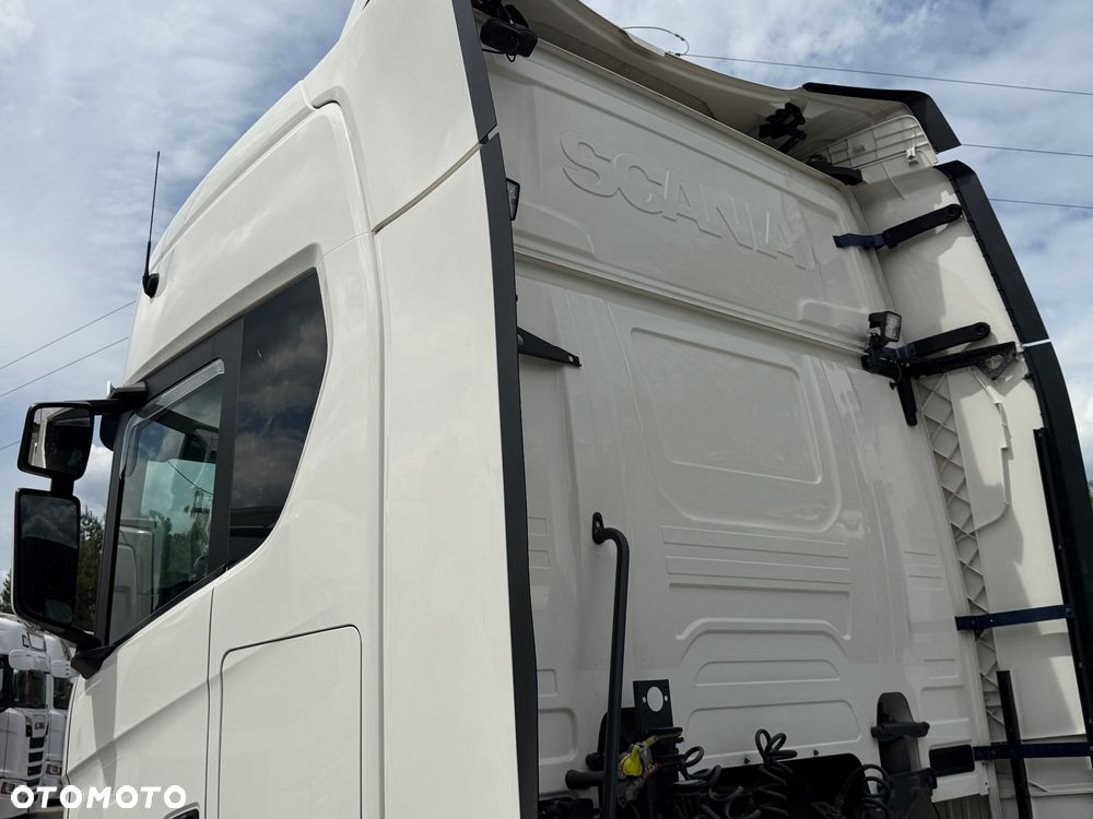 Scania Low deck mega r450 z Niemiec alcoa full led dwa duże zbiorniki navi klima postojowa nowe Tacho - 22