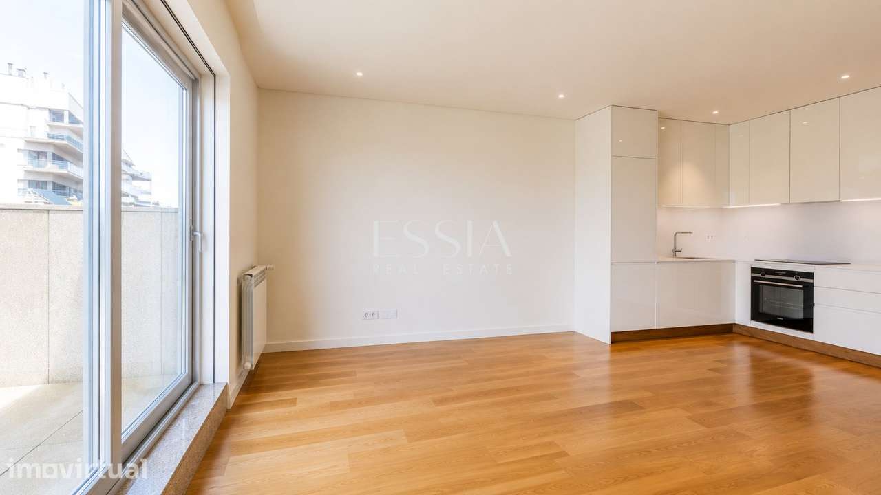 Apartamento T1 Novo com Varanda Vistas Mar na Foz do Douro - Grande imagem: 5/11