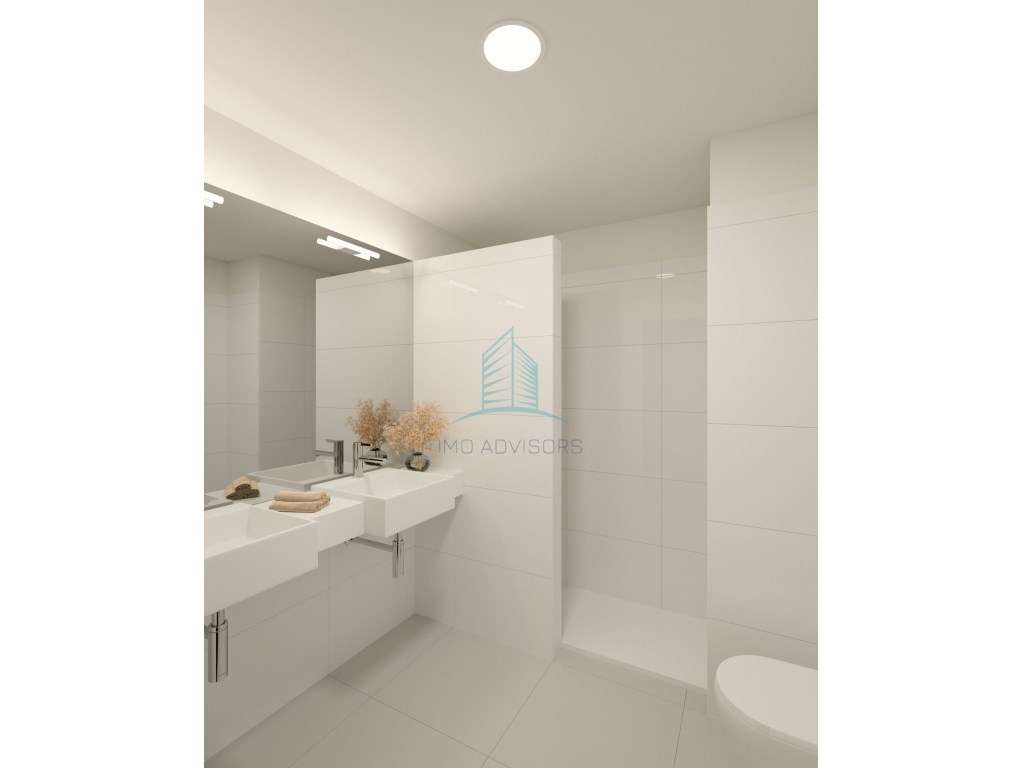 Novo Apartamento T1 em Pedrouços a poucos metros da Rotunda da Areosa - Grande imagem: 4/6