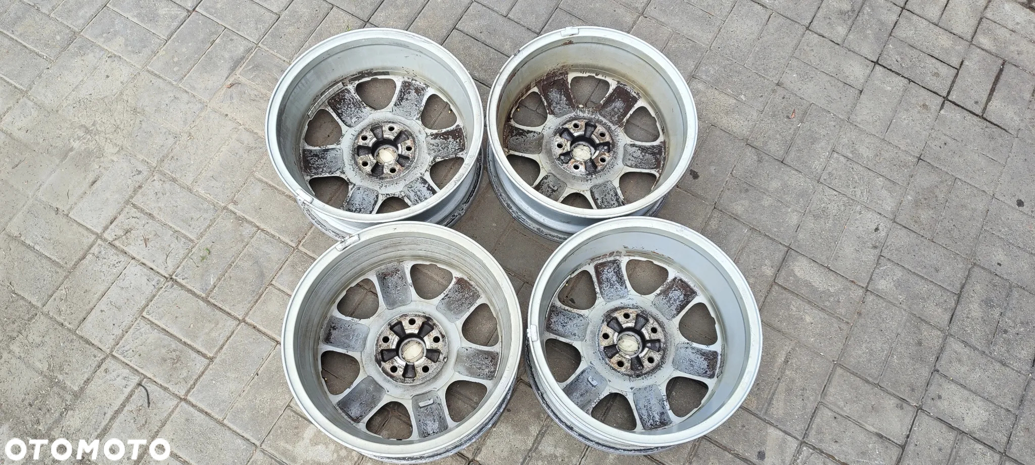 FELGI STALOWE rrc002830xxx 5x114.3 ET46 7Jx17 CALI LANDROVER FREE LANDER 4 SZTUKI KOMPLET - 7