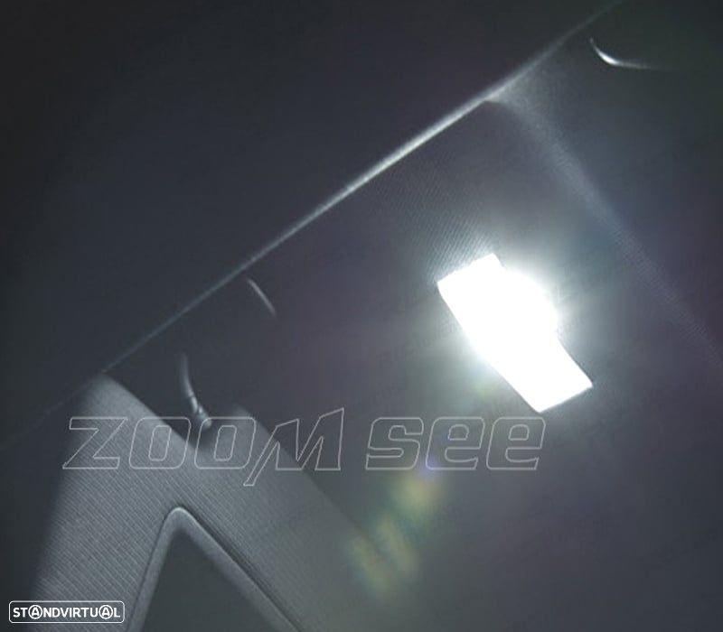 KIT 13 LAMPADAS LED INTERIOR PARA VOLKSWAGEN VW GOLF 7 HATCHBACK ESTATE WAGON VII 14- - 6