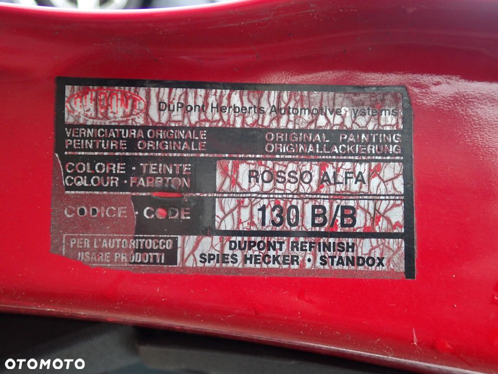CZĘŚCI - Alfa romeo 147 1,6 16V 105KM AR37203 HB 3D 5B lakier 130 B/B 2002r. INDEX - 10035 - 15
