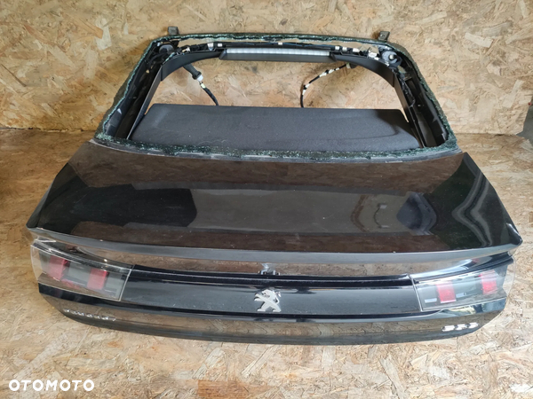 KLAPA BAGAŻNIKA KOMPLETNA PEUGEOT 508 II HATCHBACK LAKIER KTV