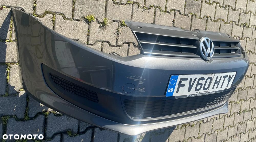 VW Polo 6R zderzak przód przedni grill atrapa LD7R - 3