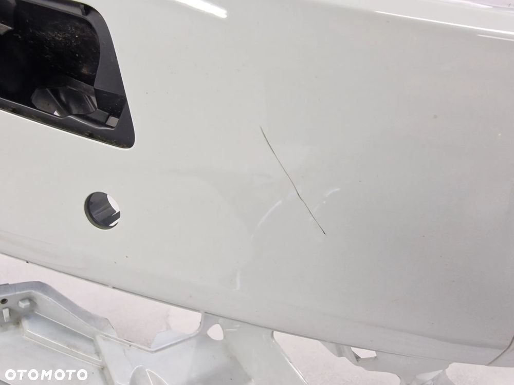 VW POLO 6C0 LIFT 13-17 ZDERZAK PRZEDNI PRZÓD NA SPRYSKI + 4X PDC , ŁADNY , BIAŁY , NR 6C0807221 , NR AUKCJI NZ745 - 8