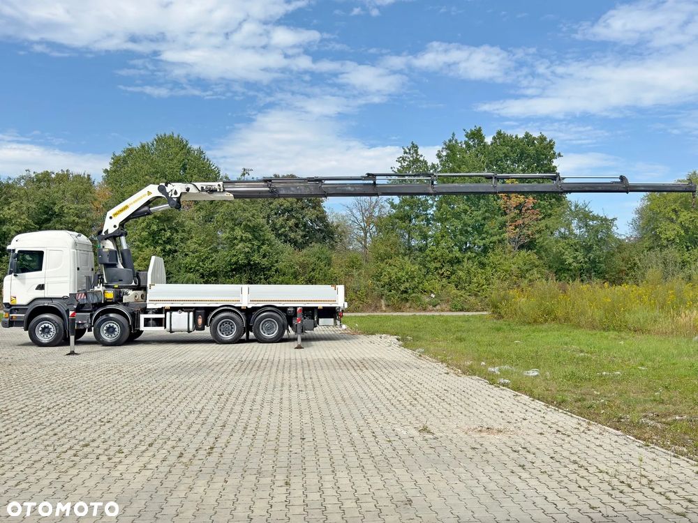 Scania R 500 * SKRZYNIA 6,20 m + PK 88002 - EH G + PILOT * 8x4 *STAN BDB - 5