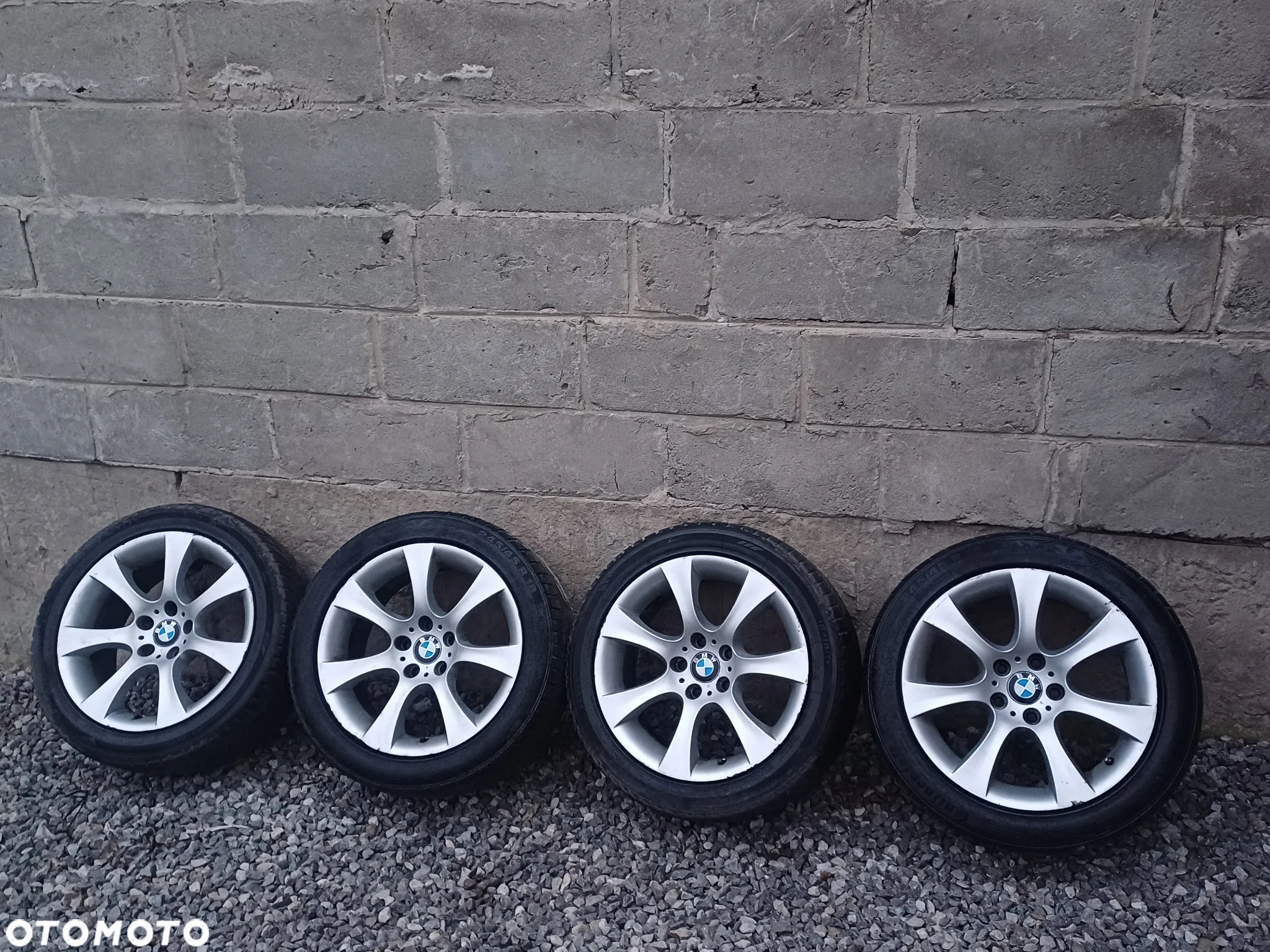 ALUFELGI BMW 5X120 STYLING 124 245/45/18 KOŁA OPONY ZIMOWE - 3