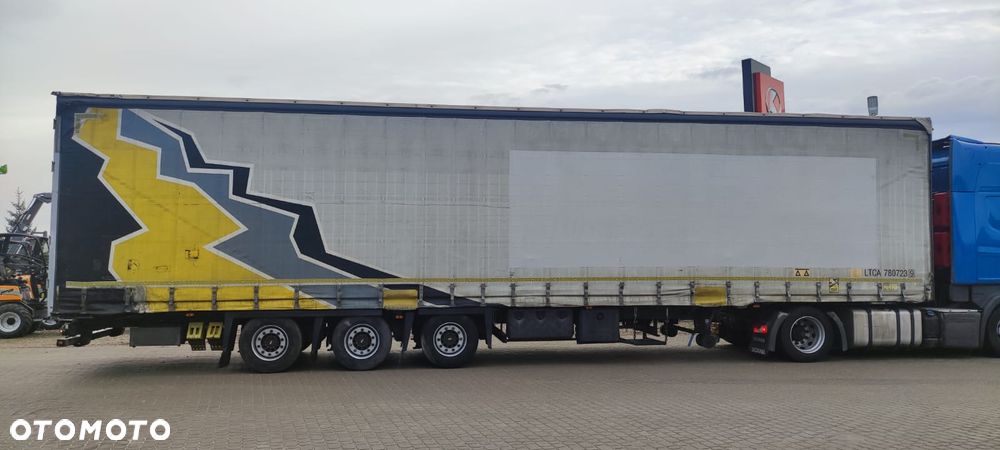 Schmitz Cargobull Mega, Firanka, BDE, Rozsuwane Słupki - 3