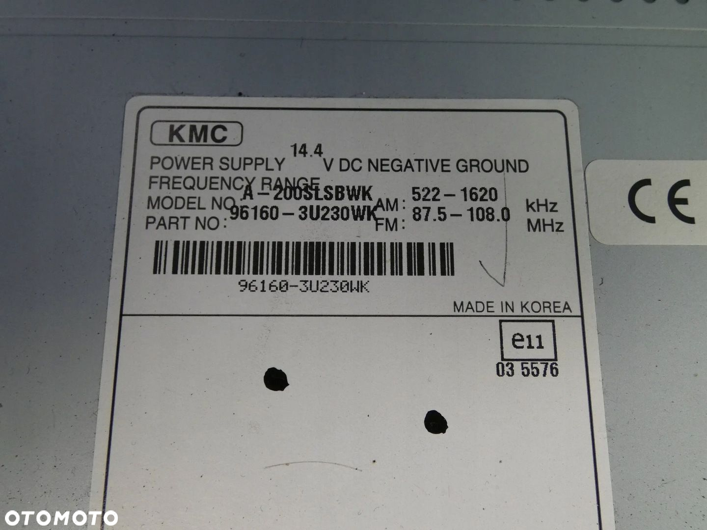 KIA SPORTAGE III RADIO FABRYCZNE CD - 3