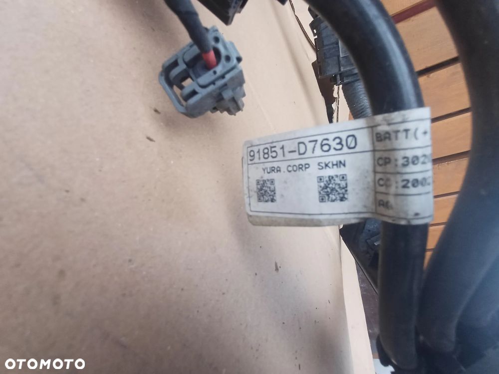 Klema plusowa przewód zasilania Hyundai Tucson III 2.0 crdi 15-20r - 2