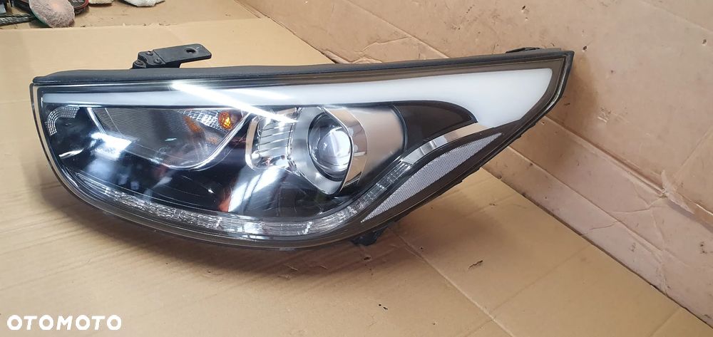 Lampa lewy przód przednia lewa soczewka LED ładna Hyundai IX35 Lift UK - 3