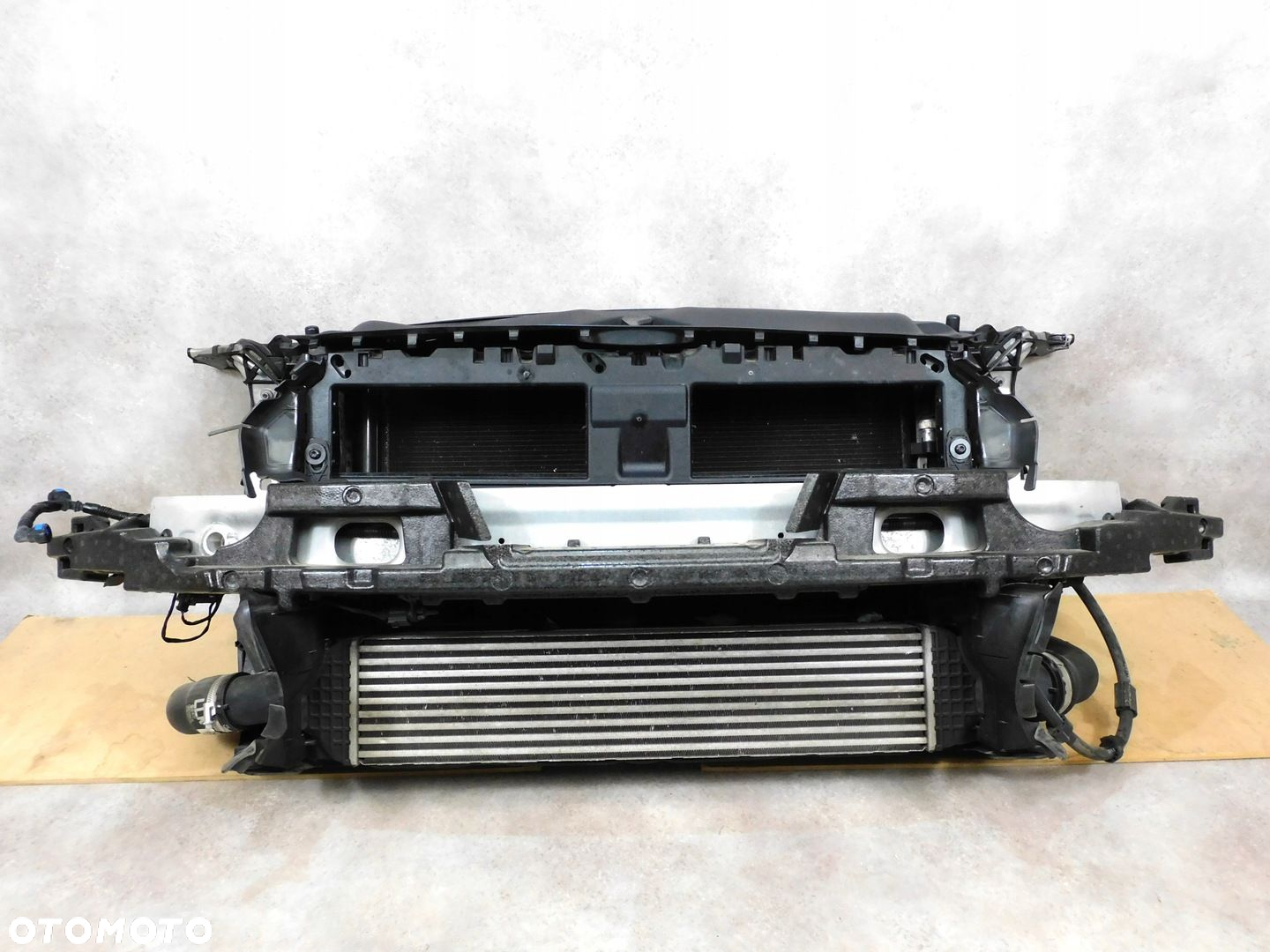 AUDI A4 B9 8W KOMPLETNY PRZÓD ZDERZAK LAMPY MASKA PAS - 9