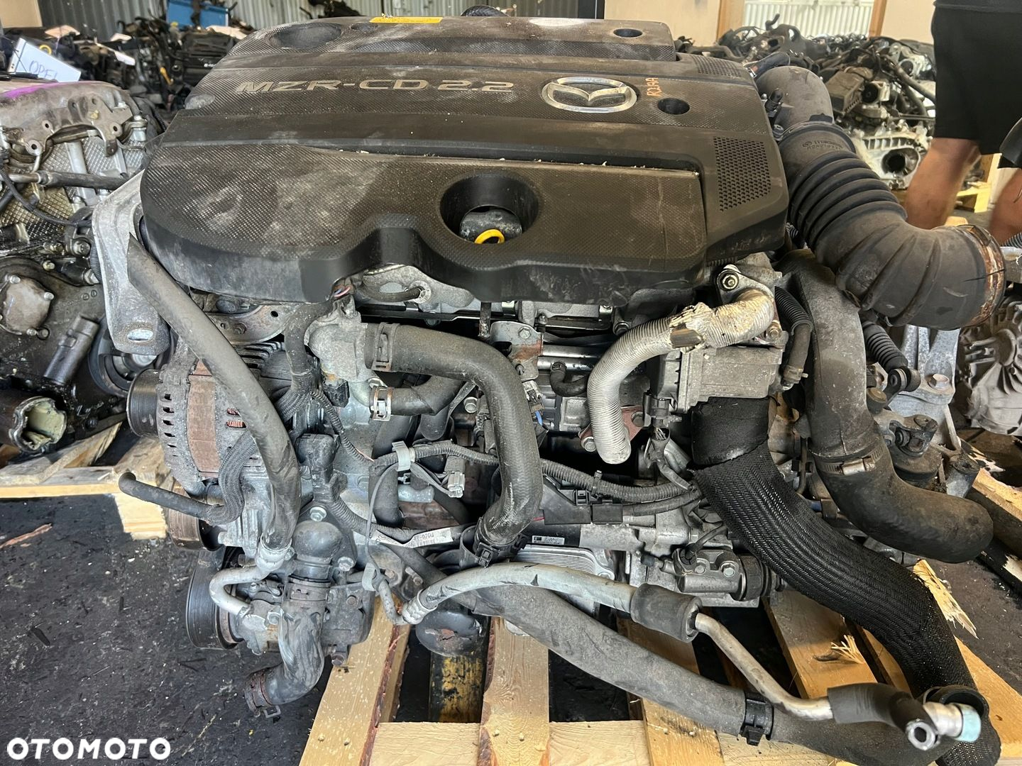 MAZDA 6 GH CX7 SILNIK MOTOR 2.2 R2AA CAŁKOWICIE KOMPLETNY IDEALNY - 3