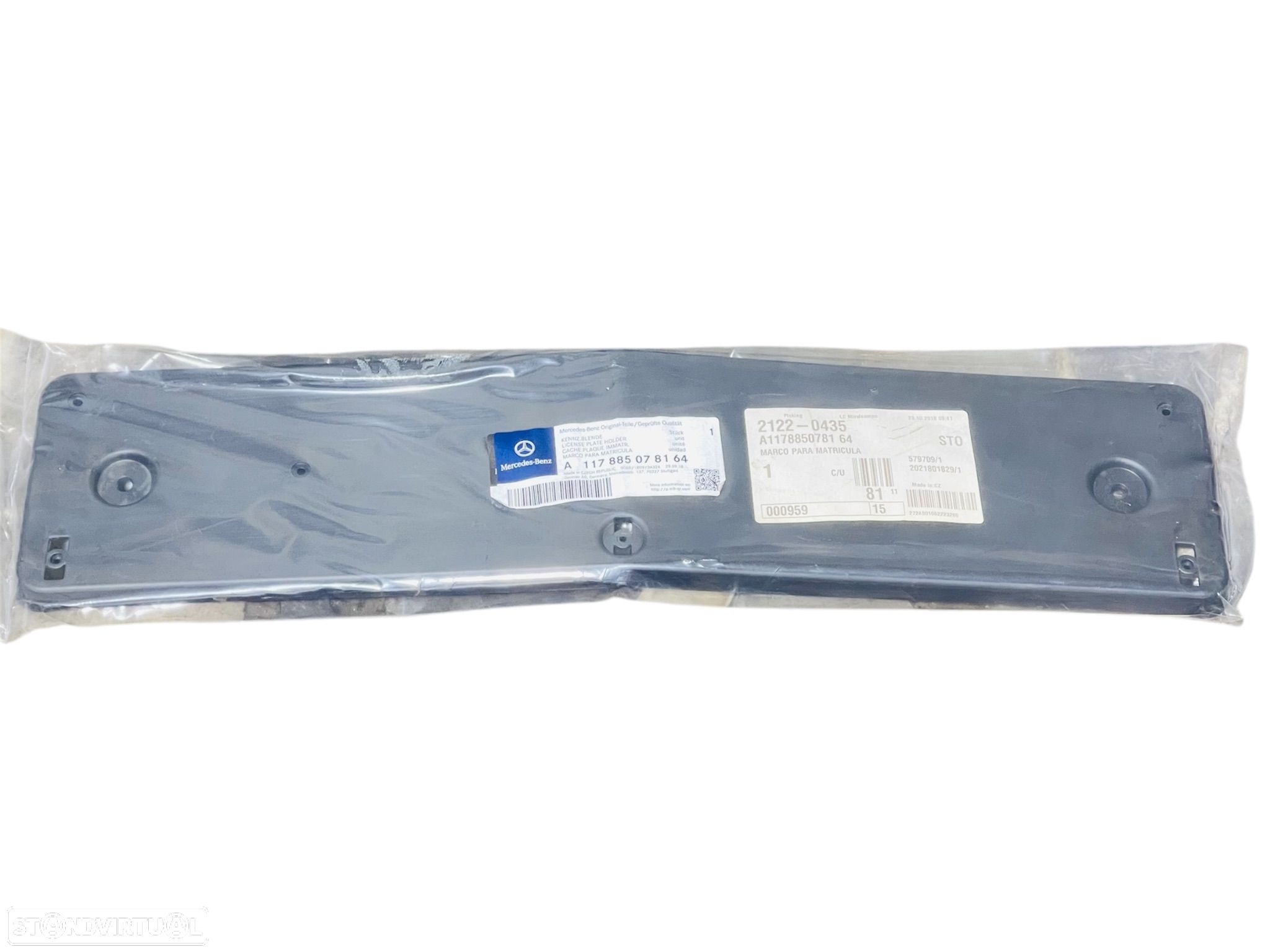 Base de Matricula Mercedes GLS X167 A117885078164 - 1