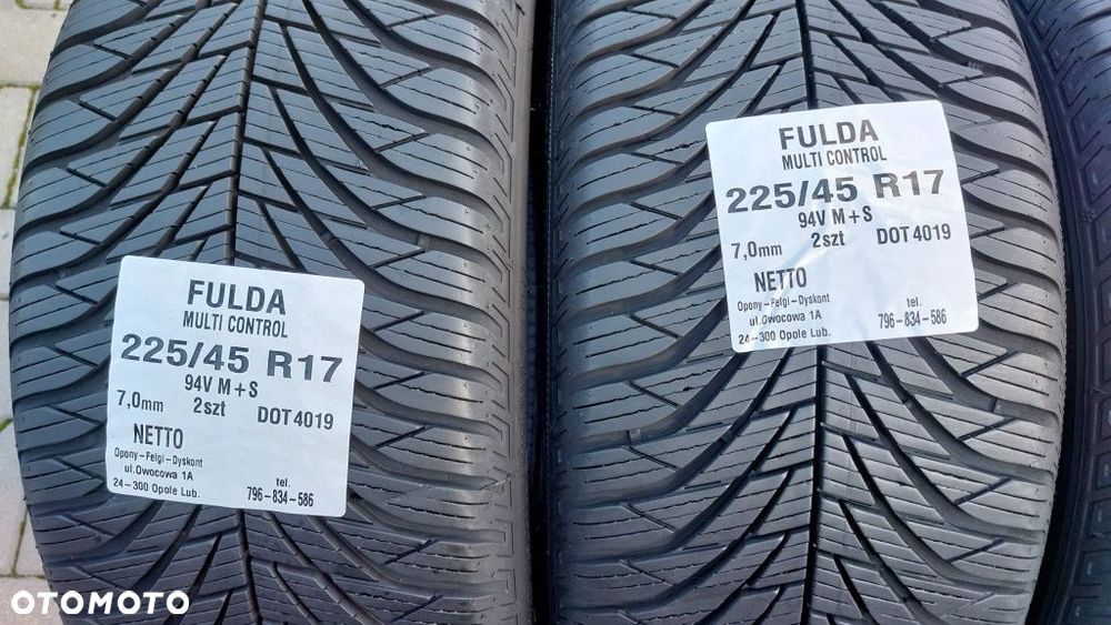 Opony Fulda 225 45 R17 - 2