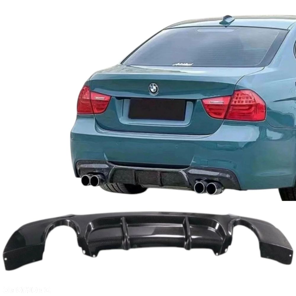 Dyfuzor BMW E92 E93 2005-2013 M3 Performance czarny połysk dyfuzor zderzaka - 2