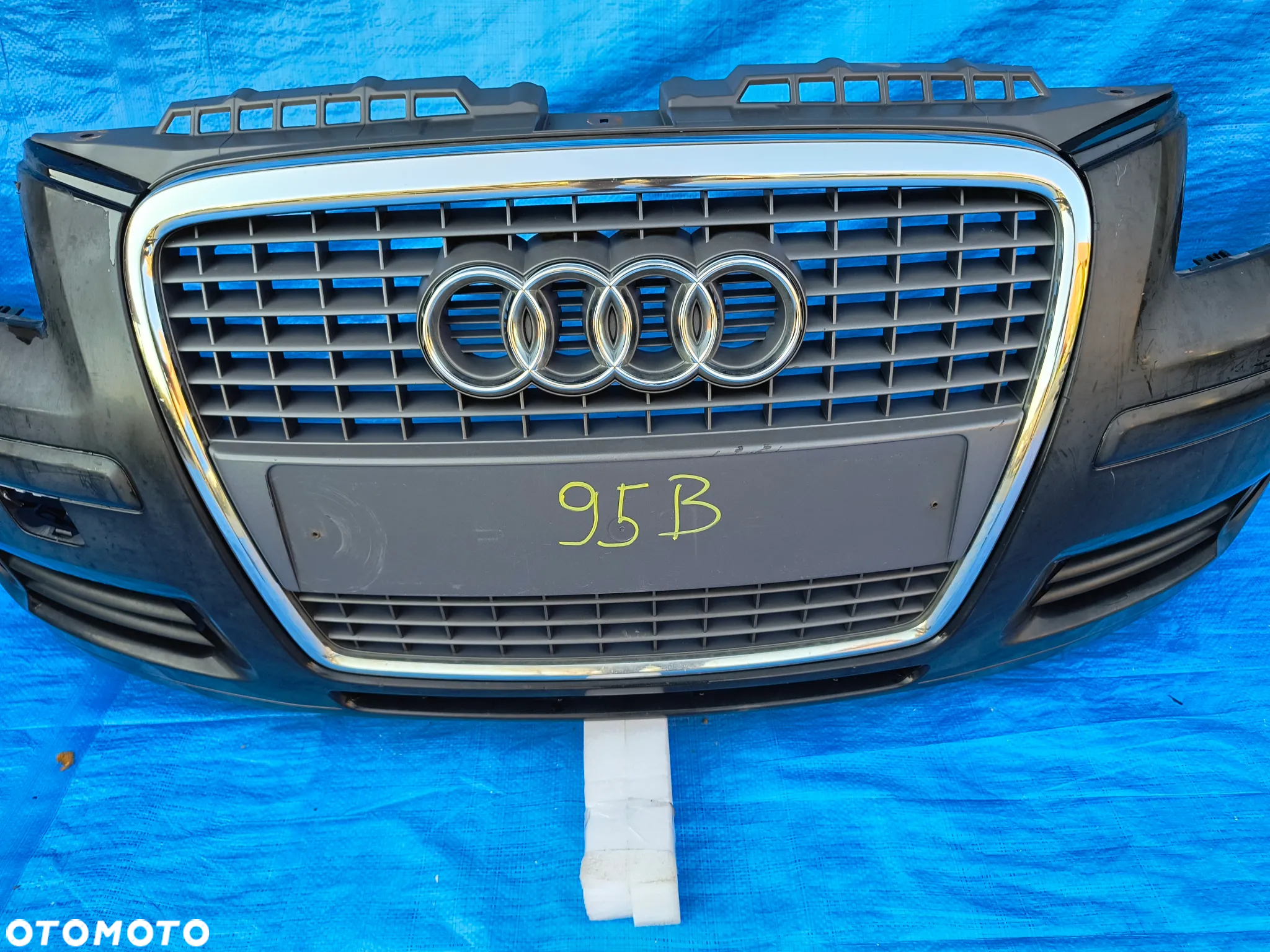 Zderzak przód przedni kompletny Audi A3 8P lift duży grill wysyłka - 5