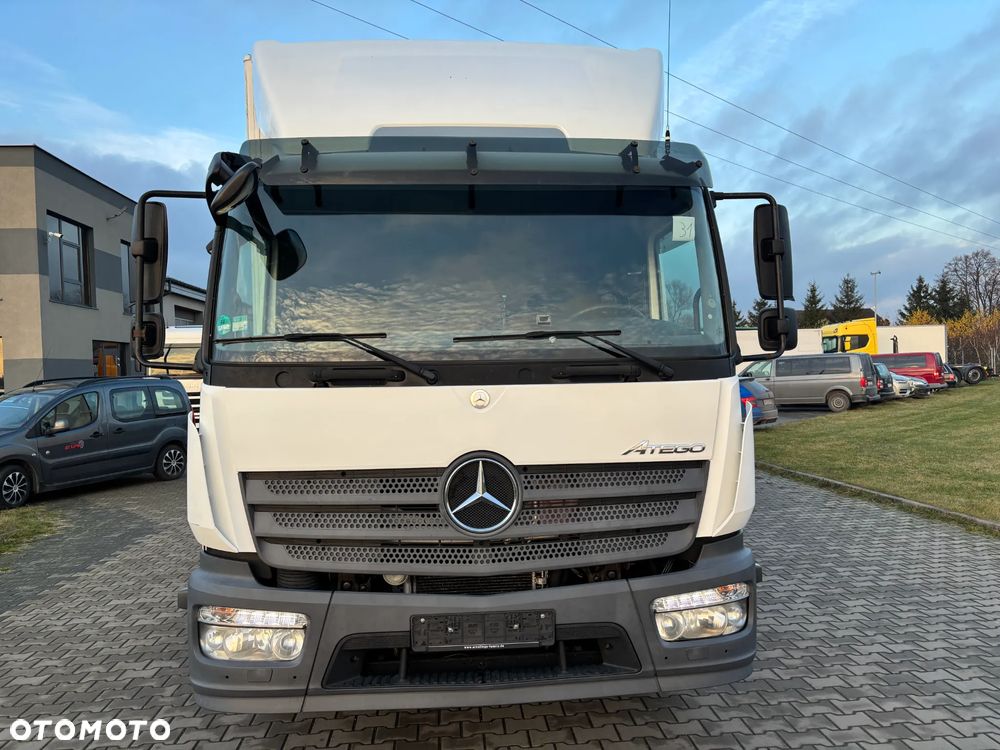 Mercedes-Benz ATEGO 1524  EURO 6 (1527, 1530) kontener z windą , kabina przeedłużana  z łóżkiem składanym - 3