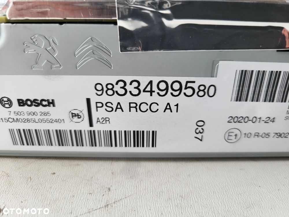Nawigacja ekran wyświetlacz radio Citroen C3 III - 7