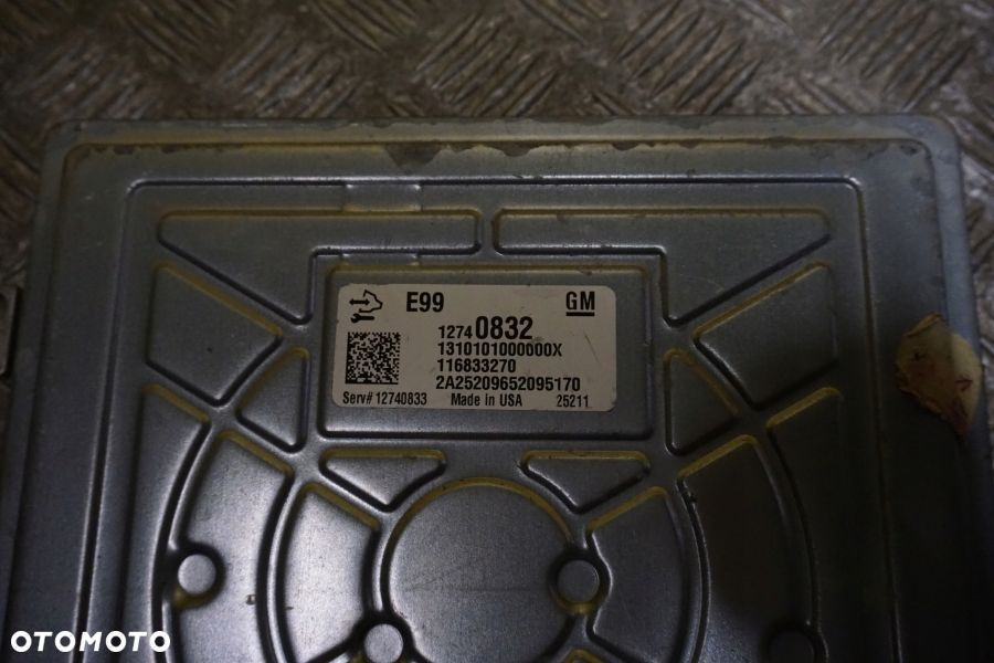 GM CHEVROLET CORVETTE C8 2020 - Sterownik Silnika ECU Komputer E99 USA - 9