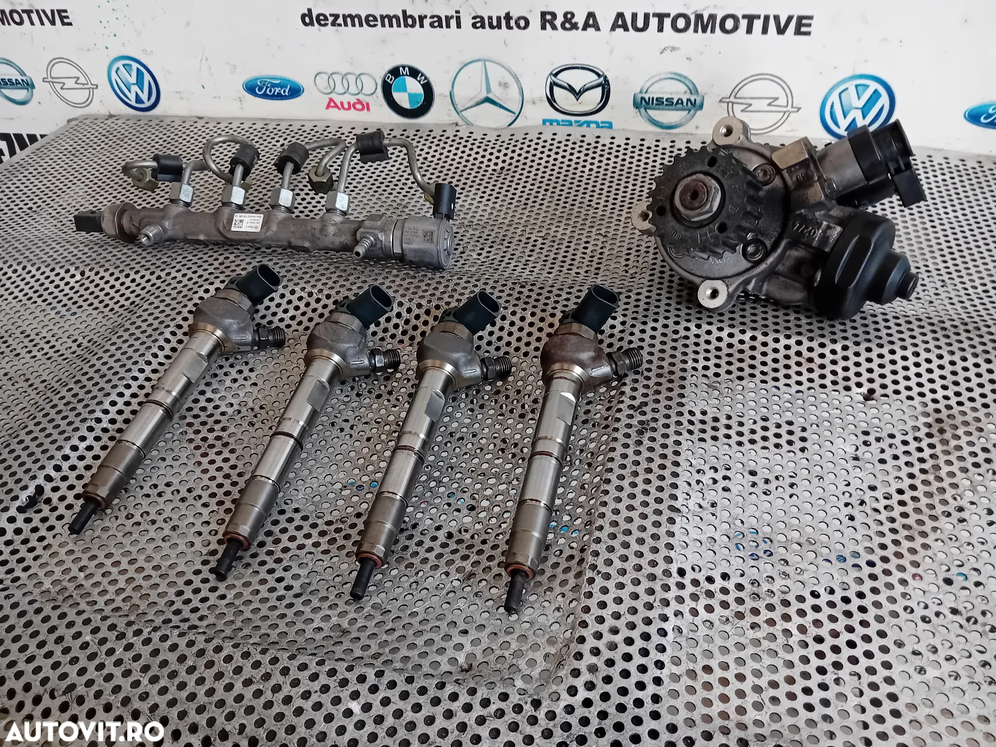 Kit Injectie Injectoare Pompa Rampa Audi A6 C7 A5 A4 B9 Q3 Q5 2.0 Tdi Motor CNH 2012-18 04L130277AE - 7