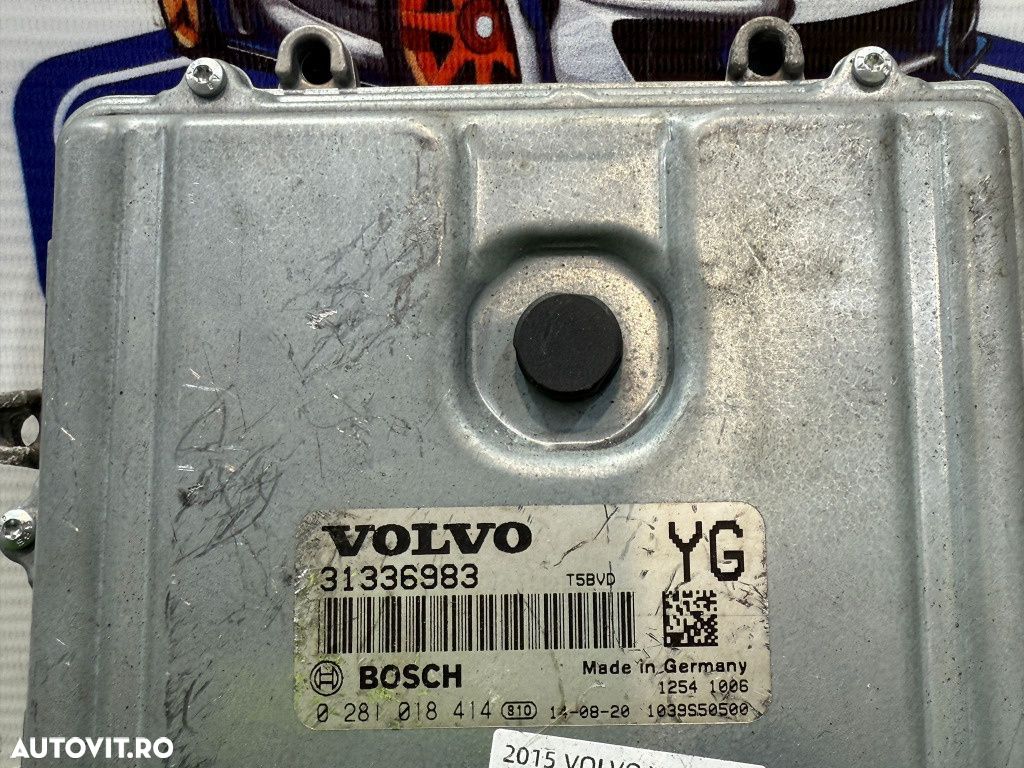CALCULATOR MOTOR, ECU VOLVO 2.0 d D5204T6 150HP / 110 kW COD: 31336983 0281018414 2012 2013 2014 - 1