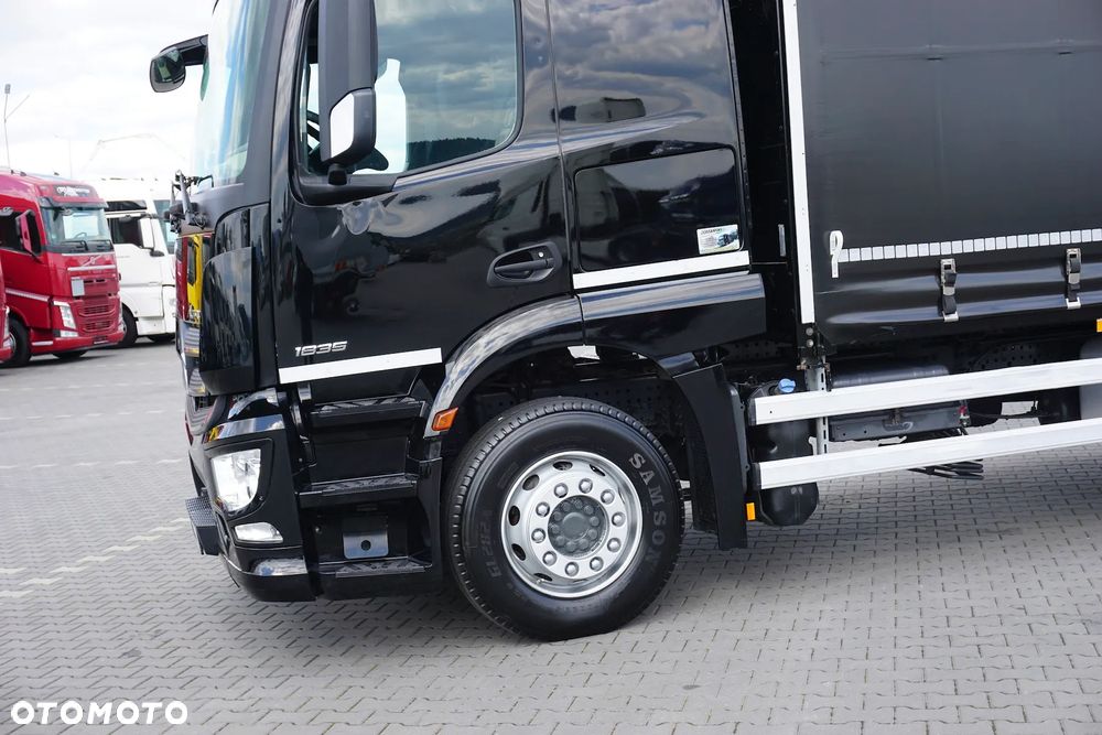 Mercedes-Benz ACTROS / 1835 / ACC / E 6 / FIRANKA + WINDA / 21 PALET / DŁ. 8,4 M - 18