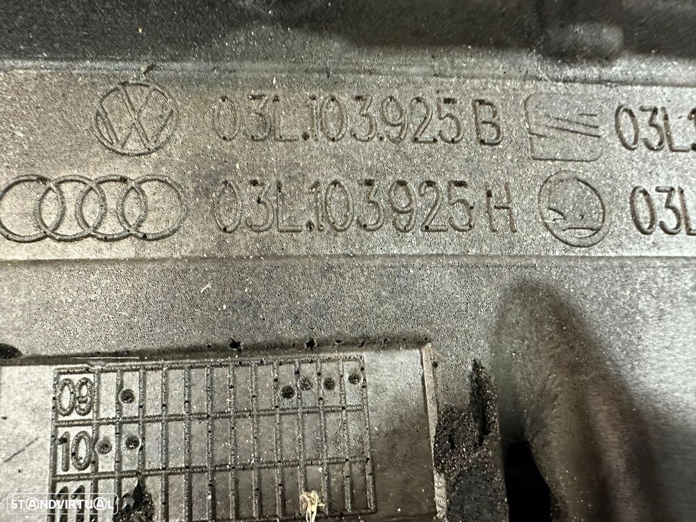 .Tampa Motor Cobertura Original Audi 2.0 TDi 03L103925H 2008 - 2014 - 5