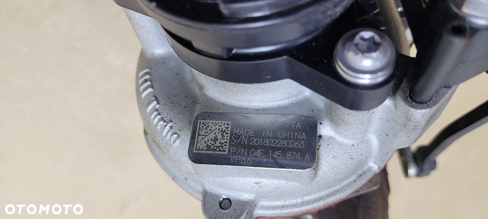 TURBO TURBINA VW Golf VII LIFT 1.4 1.5 TSI PASSAT B8 Turbosprężarka 04E145873A - 11