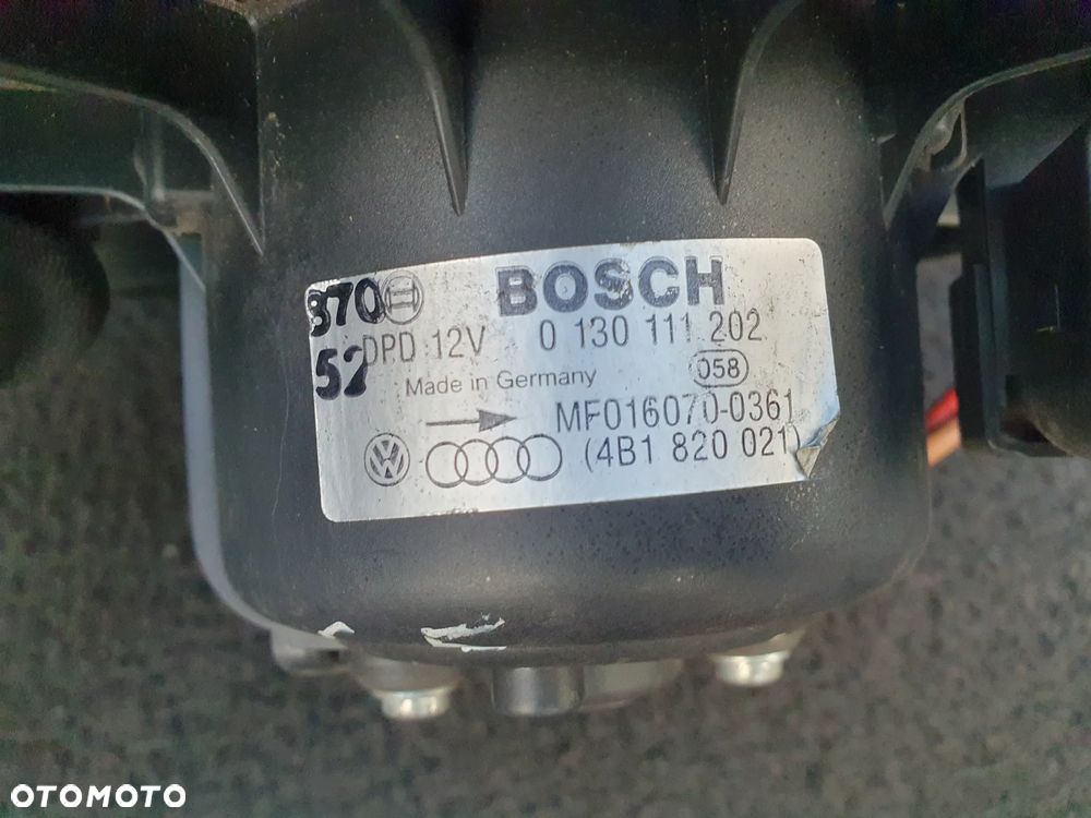 AUDI A6 C5 WENTYLATOR DMUCHAWA NAWIEWU MF016070-0361 MF016070-0362 4B1820021B 0130111202 BOSCH POSI - 12
