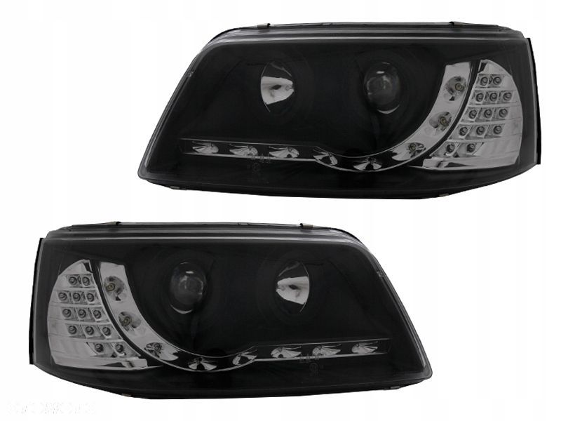 Reflektor Lampy kpl Day line light LED Tuning VW Transporter T5 7h - 3