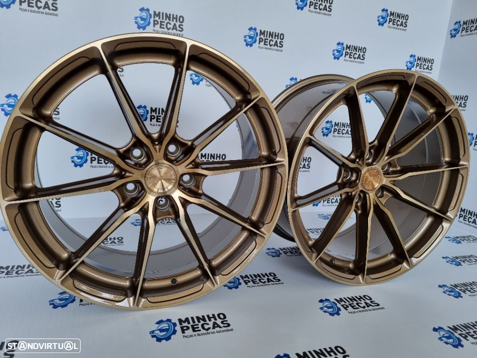 Jantes Japan Racing (JR37) em 17 (5x100) Bronze - 2