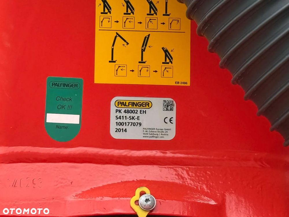 Mercedes-Benz Arocs Actros 3236 // E6 // 8x4 // Palfinger PK48002 z radiem // energetyka budowlanka skrzynia kran crane żuraw dzwig - 18