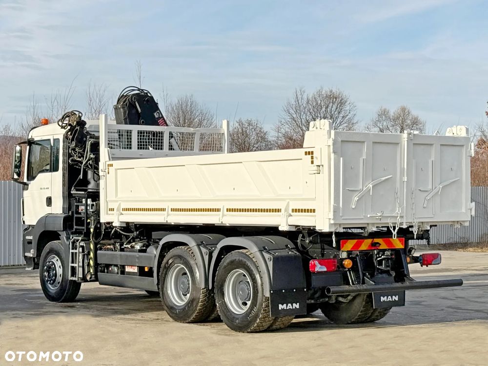 MAN TGS 26.400 *WYWROTKA 5,30m * HIAB 144 B - 3 HIDUO + PILOT * 6x4 - 7
