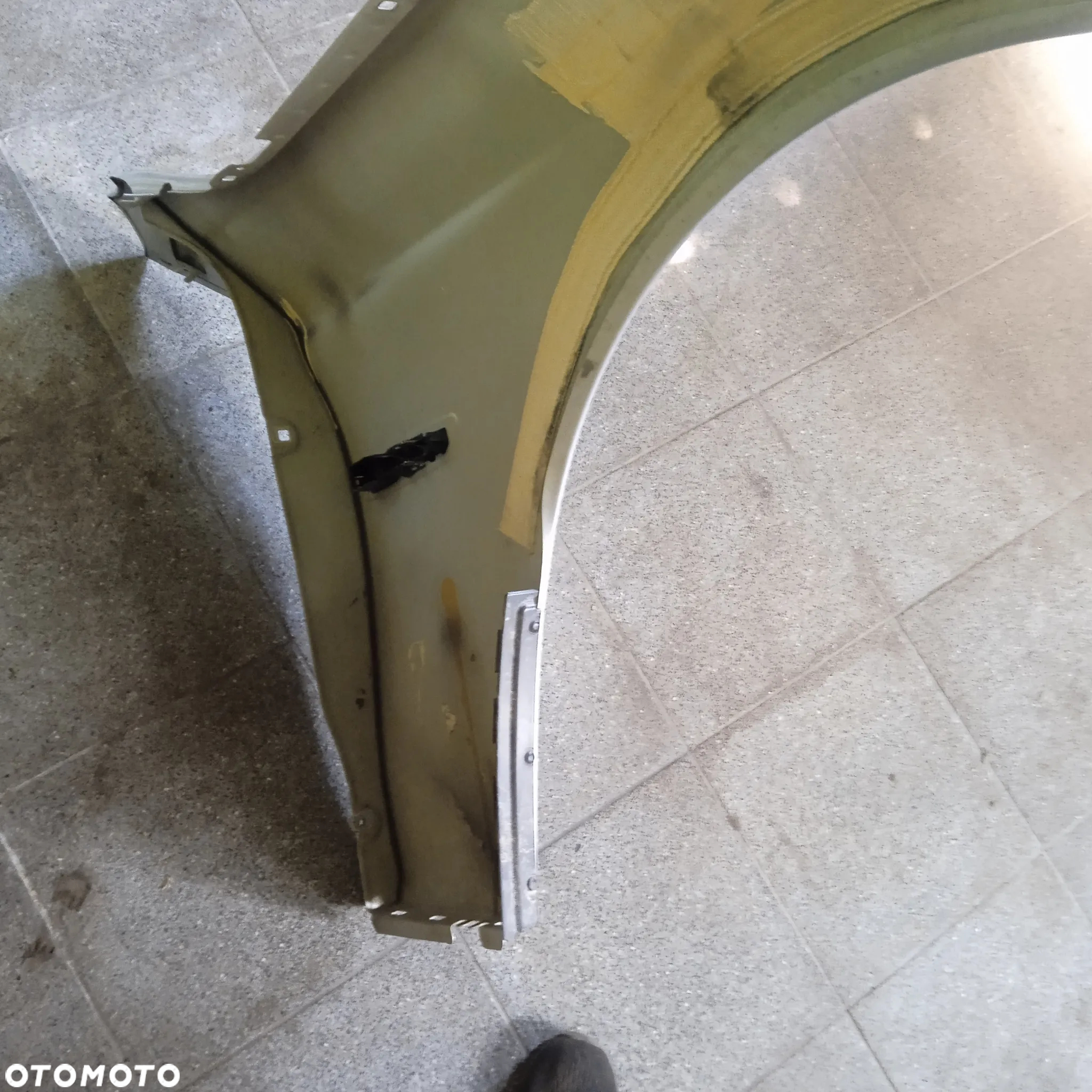 Błotnik lewy BMW F10 F11 M-pakiet titan silver metalic - 7