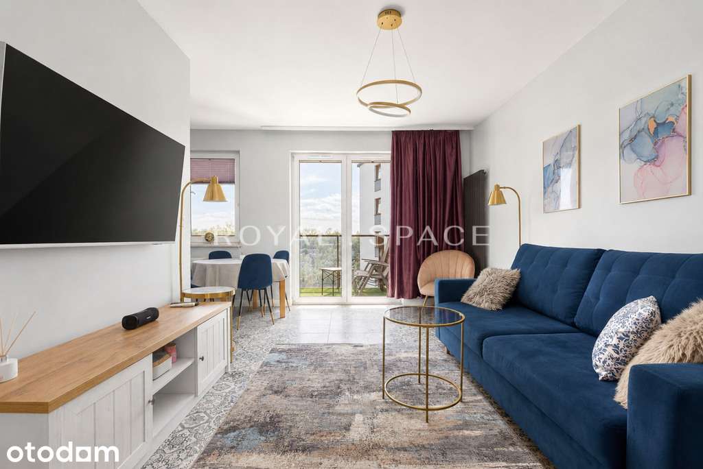 Nowoczesny apartament z balkonem | Mokotów
